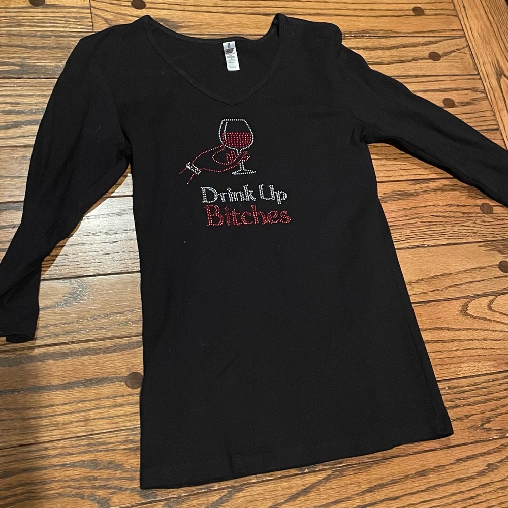 Long Sleeve Top with Design